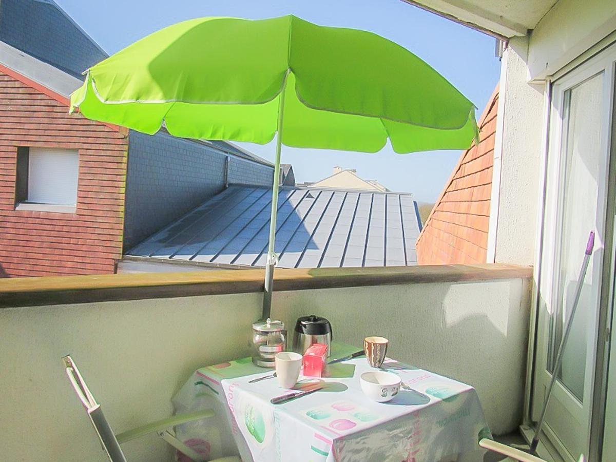 Cabourg, cosy appartement avec balcon + parking privé Extérieur photo